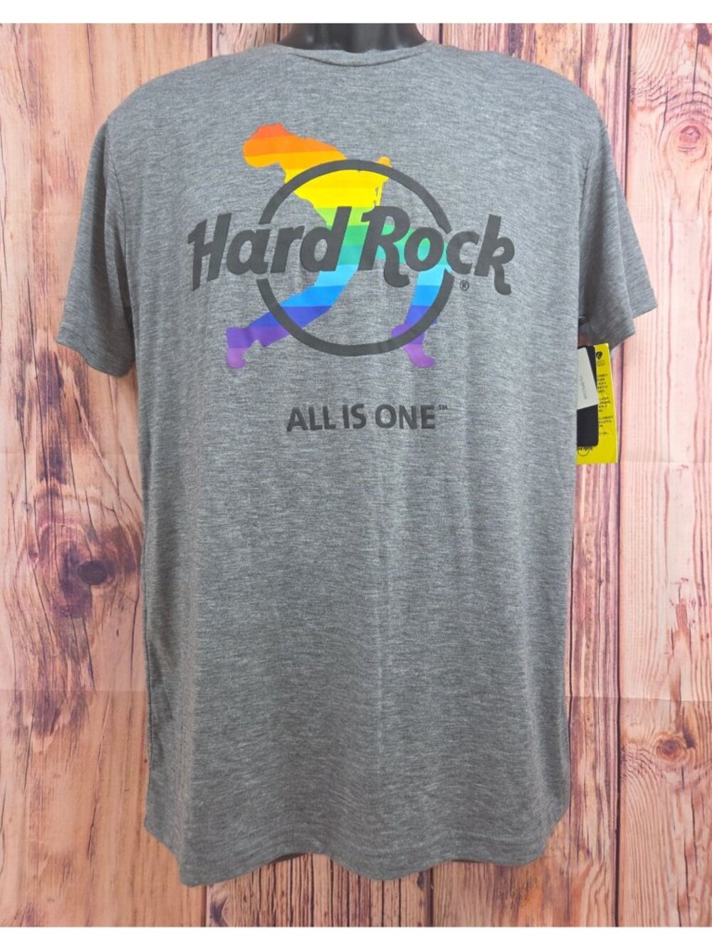 Hard Rock Makati Gray T-Shirt Size Small - NWT